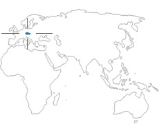 Mapa umístění firmy